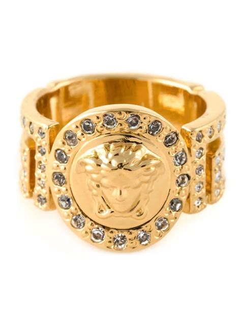 versace ring farfetch|Versace rings for women.